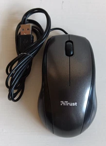 Trust 22695-02 USB 3-Tasten optisches Scrollrad kabelgebundene Maus - schwarz - Bild 1 von 2