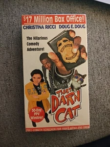 That Darn Cat (VHS, 1997) Full Length Screener Demo Tape Promotional Item - Picture 1 of 3