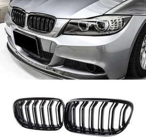 Replacement Front Upper Grill Fit for 3 Series E91 E90 LCI (2009-2011) – Gloss - Picture 1 of 7