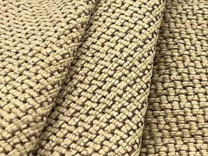 Brunschwig & Fils Basketweave Chenille Uphol Fabric- Wicker Texture Aloe 2.95 yd - Picture 1 of 3