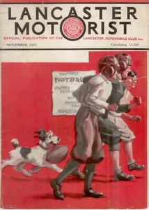 Lancaster Autofahrer - November 1933 - Bild 1 von 1