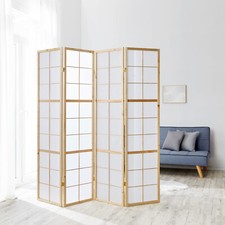 Paravent divisorio parete divisoria Shoji protezione visiva parete spagnola 4 pezzi Homestyle4u