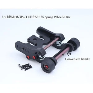 Verstellbar/Feder Wheelie Bar Kit Upgrade für ARRMA KRATON 1/5 8S OUTCAST 8S - Bild 1 von 8