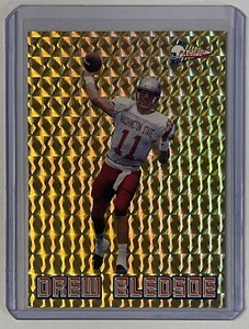 Drew Bledsoe 1993 Pacific Prism Gold #3 Rookie