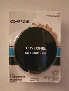 Covergirl CG Smoothers 705 Fair Pressed Powder Sealed 705 Translucent Fair .32oz - Picture 1 of 4