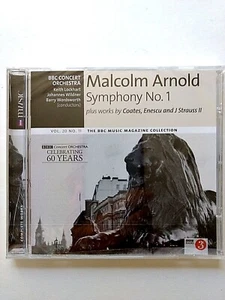 Rare Malcolm Arnold Symphony No.1, Eric Coates The Three Elizabeths Suite CD New - Picture 1 of 7