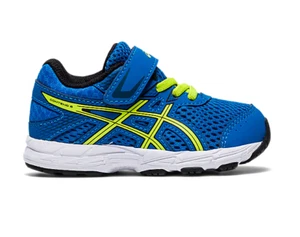 ASICS 1014A085.404 CONTENDER 6 TS Inf's (M) Zapatos deportivos de malla azul / lima - Imagen 1 de 7