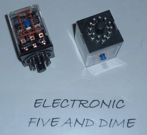 Omron MK3P-S 12VDC RELAY GEN PURPOSE 3PDT 10A 12V RELAY - Picture 1 of 1