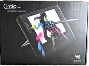 Wacom Cintiq Creative Pen Tablet Display Monitor 12WX Interactive DTZ-1200W/GO - Picture 1 of 22