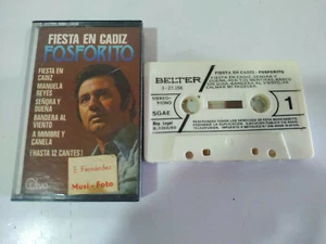 Fosforito Fiesta IN Cadiz 1980 Flamenco - Cinta Tape Cassette - Picture 1 of 3