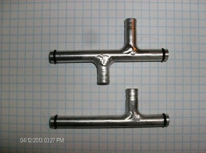       1982/86 HONDA  750 /700/1100 SET OF ALUMINUM VENT TUBES     - Picture 1 of 1