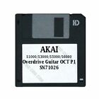Akai S1000 / S5000 Floppy Disk Overdrive Guitar Oct P1 Sn71026