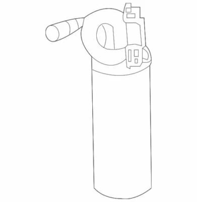 OEM NEW 2005-2007 Ford Mercury Escape Mariner A/C Accumulator 6L8Z-19C836-AB - Image 1 of 2