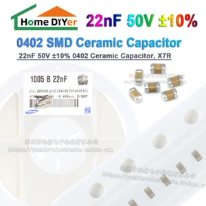 0402CG200J500NT 20pF 50V ±5% 0402 Keramikkondensator, C0G/NP0, 100 Stück - Picture 1 of 7