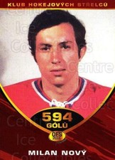 2010-11 Czech OFS Premium Legendary Blue #1 Milan Novy