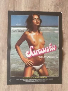 SAMANKA L’ILE DES PASSIONS ORIGINAL MOVIE POSTER(40X60) JACK REGIS - Picture 1 of 1