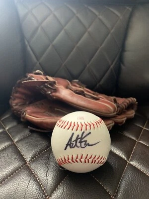 austin kearns autographed basebaseball  - Image 1 of 2