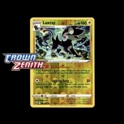 Pokemon Crown Zenith - Choose Your Card! Reverse Holo/Holos Ultra Rare GG - Image 1 of 2