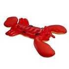 Wembley Lobster 6 1/2 Feet Long Inflatable Ride On Pool Float NIB Red