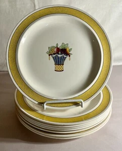 8 Wedgwood Directoire 9 1/4" Luncheon Plates - Picture 1 of 2