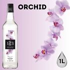 1883 Maison Routin Premium Orchid 1Ltr Syrup Pack of 2
