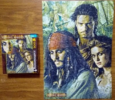 "Rompecabezas BUFFALO Photomosaics PIRATAS DEL CARIBE 300 piezas 15"" x 21,25""" Foto 1 de 3