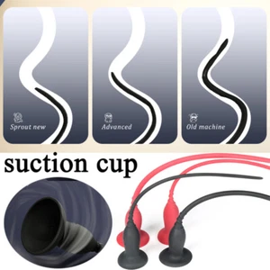 Long Urethral Penis Plug Vibrator Stimulation Prostate Massager Male Men Sex Toy - Picture 1 of 26
