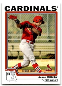 2004 Topps Jesse Roman Rookie St. Louis Cardinals #307