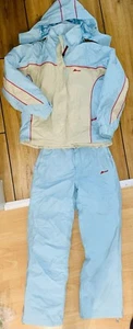 Snowboardanzug Skianzug, 2-teilig Jacke und Hose, Blau Hose M Und Jacke L - Bild 1 von 5