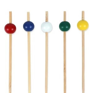Bamboo Ball Picks Skewers - BambooMN - Picture 1 of 18