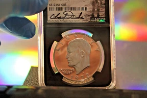 1972 S NGC PROOF 69 *STAR* + CAMEO~~VERY RARE & SCARCE WITH A TOP POP OF "77 WOW - Picture 1 of 3
