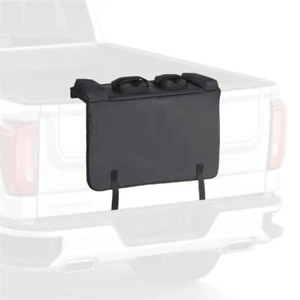 Schwarze Heckklappen Schutzpolster Pad für Pickup Truck 2 Fahrräder mit Tasche - Bild 1 von 12