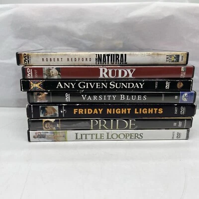 Спорт, драма, семья, триллер, комедия, действие, фильмы 7 кино DVD лот - Изображение 1 из 4