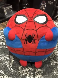 Ty Beanie Ballz Marvel Plush Spiderman Stuffed Bean Bag 2014 Toy 10” Big Ball - Picture 1 of 5