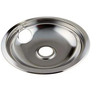 42142, 52005, 73325-1, 7725P009-60, 7725P042-60 Range Drip Pan 8" Chrome - Picture 1 of 1