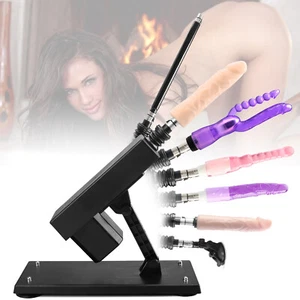 7 Attachments Automatic Masturbator Sex Machine Multispeed Dildo Adult Sex Toy - Picture 1 of 29
