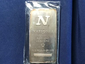 1981 National Canada Refiners-Assayers Portrait Variety 10 Ounce Silver Bar BU - Bild 1 von 4