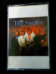 ABBA - The Singles - The First Ten Years Cassette Atlantic A4-80036 - Picture 1 of 1
