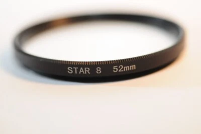 52mm STAR 8 filter for Nikon Canon Sigma Sony Tamron lens - Image 1 of 4