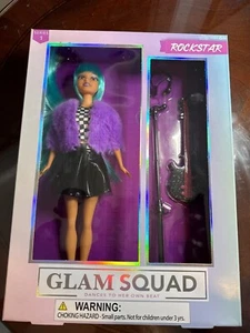 RMS Glam Squad Serie 1 Rockstar Modepuppe mit Gitarre & Zubehör 50-34 - Bild 1 von 3