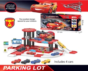 Mcqueen cars Garage parking lot 4 mini cars set - Picture 1 of 4