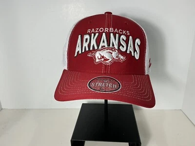 Arkansas Razorbacks Fitted Hat Cap Size Large Zephyr College Football NWT - Image 1 of 4