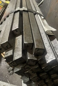 Square 4140/4142 Alloy Steel Annealed Bars, 1.0" x 1.0" Wide x 12" Length - Picture 1 of 1