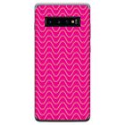 Azzumo Pink & Turquoise Fun Patterns Soft Flexible Case Cover For Samsung Galaxy