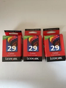 New Genuine Lexmark 29 2PK Ink Cartridges X Series X5075 X2500 Z Series Z1310 - Picture 1 of 7
