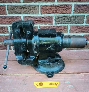 Vintage Alltrade Precision 360 Degree Swivel Vice Anvil 4" Jaws 299-v-1 Antique - Bild 1 von 9