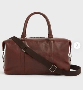 OSPREY LONDON Brixton Croc Leather Weekend Bag NWT (Free Delivery 💥💥💥💥) - Picture 1 of 6