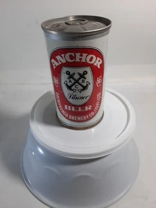 Anchor Pilsner Beer Can Pull Tab Opened Bottom Singapore - Picture 1 of 9
