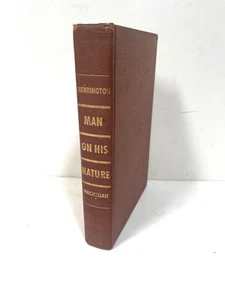 Man on his Nature by Charles Sherrington  1941 First Printing Hardcover - Bild 1 von 8