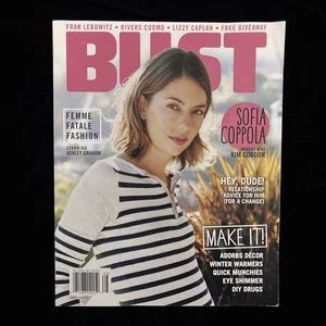 BUST MAGAZINE Zine Dec Jan 2011 SOFIA COPPOLA COVER Fran Lebowitz NYC - Imagen 1 de 11
